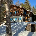 Prive Avec Vue Imprenable Sur Les Alpes בקתה