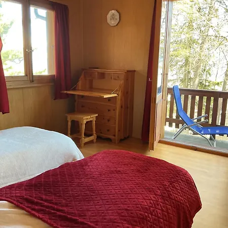 Chalé Prive Avec Vue Imprenable Sur Les Alpes