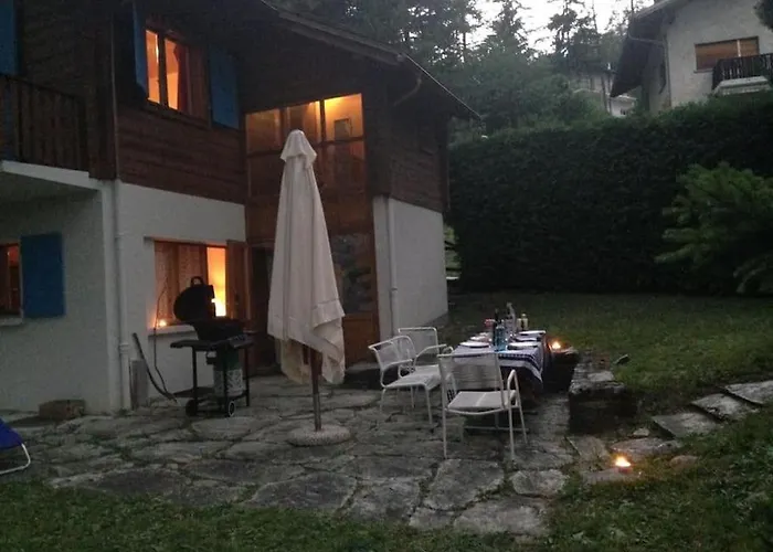 Prive Avec Vue Imprenable Sur Les Alpes