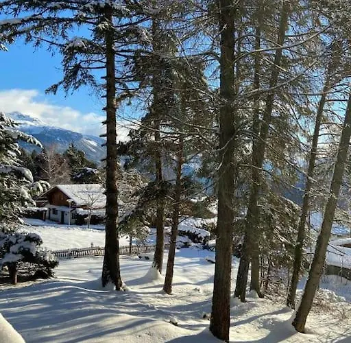 Prive Avec Vue Imprenable Sur Les Alpes Dağ evi *