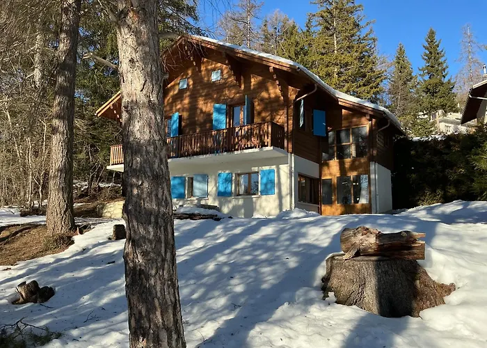 Prive Avec Vue Imprenable Sur Les Alpes Dağ evi