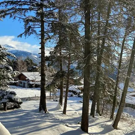 Prive Avec Vue Imprenable Sur Les Alpes Chalet *